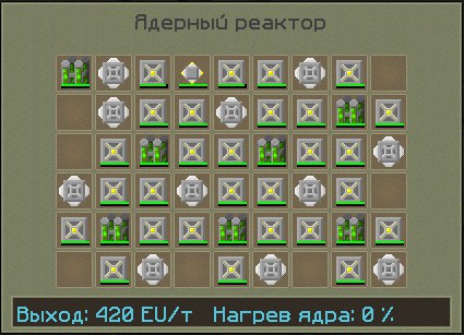 Ядерный реактор в industrial craft 2 схема